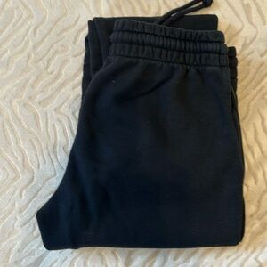TNA Cozy Fleece Perfect Sweatpants Black